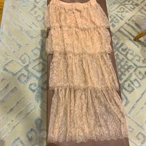 Zara Tiered Lace Skirt
